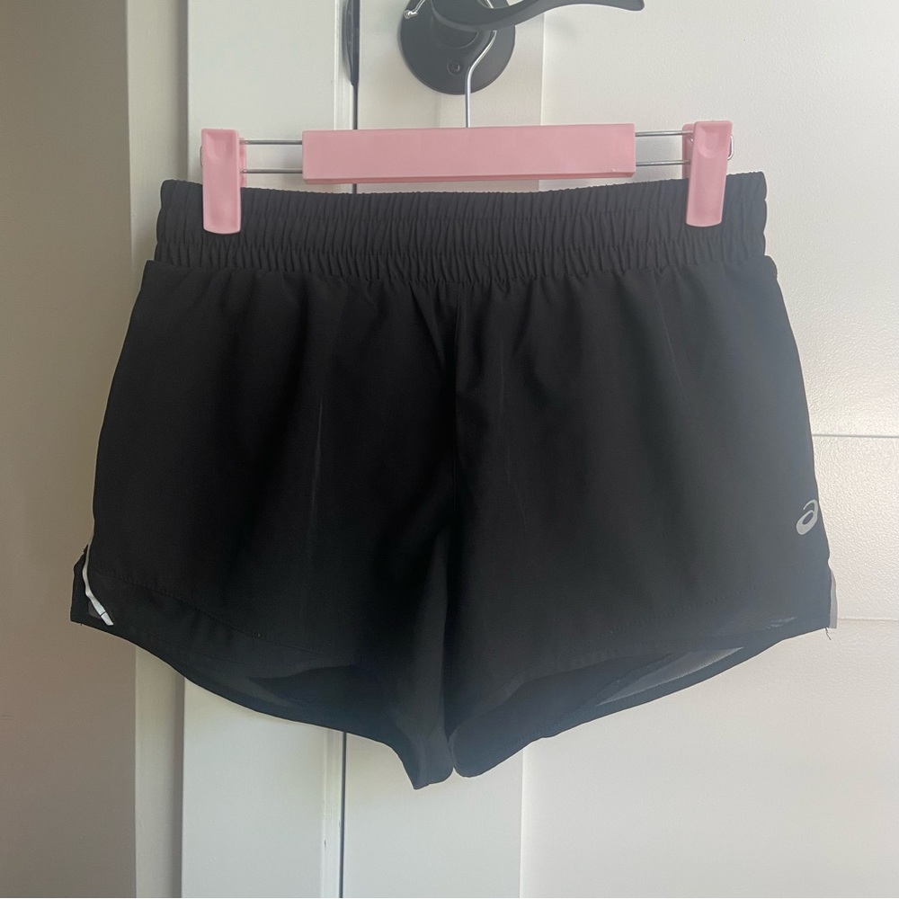 asics running shorts